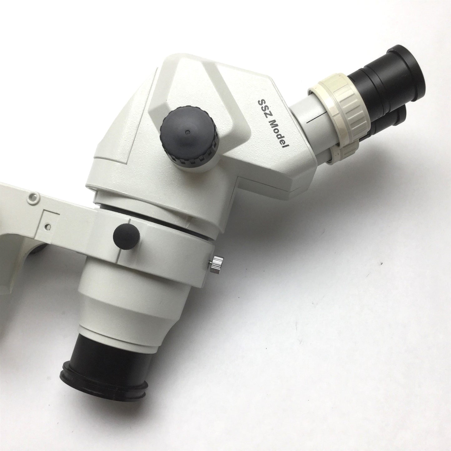 Used Scienscope SSZ Model Stereo Zoom Binocular Microscope Head, With Focus Adjuster