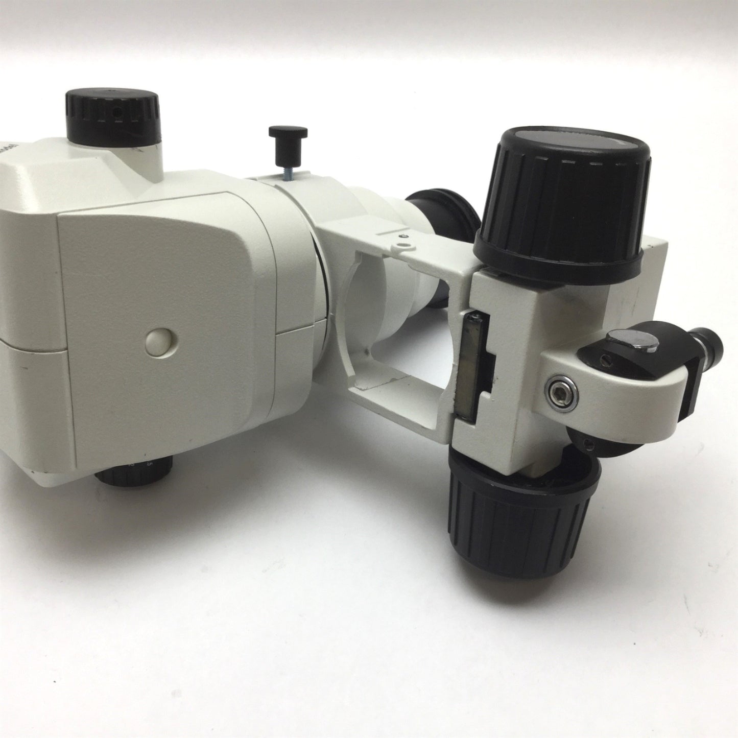 Used Scienscope SSZ Model Stereo Zoom Binocular Microscope Head, With Focus Adjuster