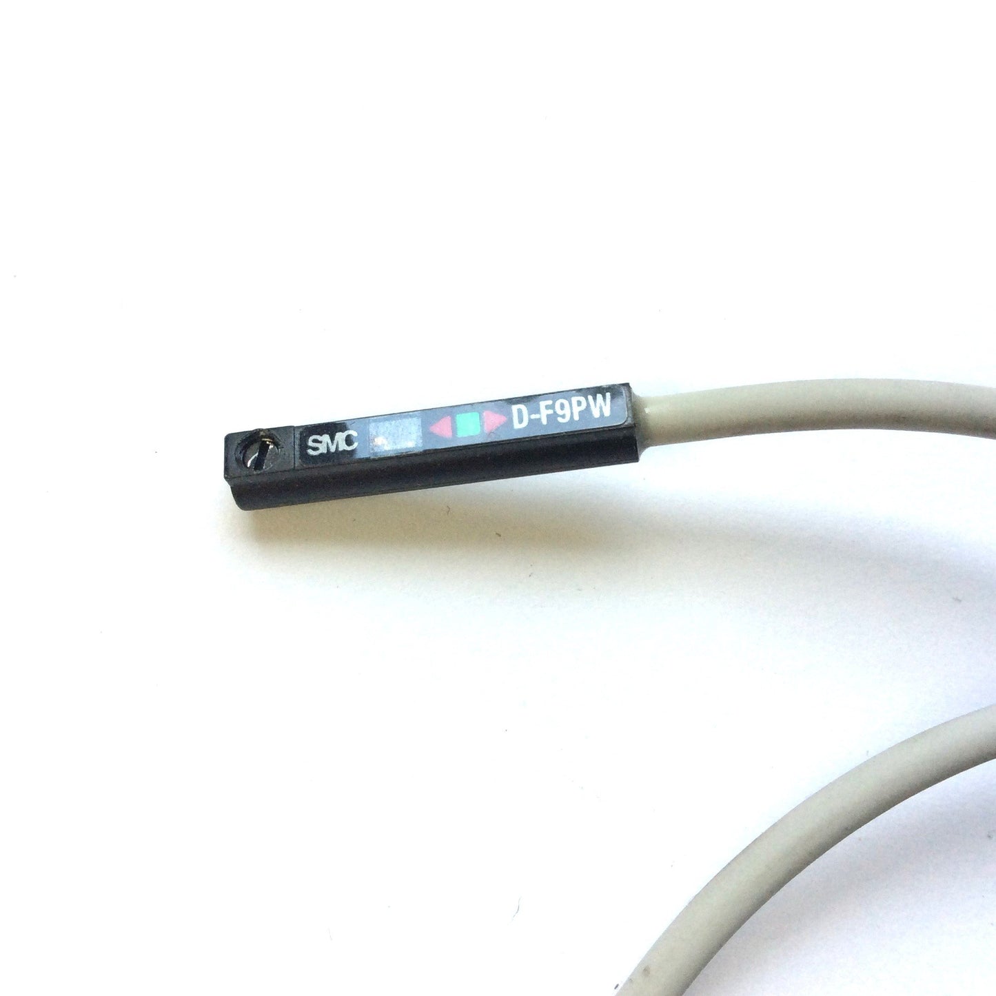 New Lot of 2 SMC D-F9PW Solid State Auto Switches, 5-24VDC, PNP, 3-Wire Flying Leads