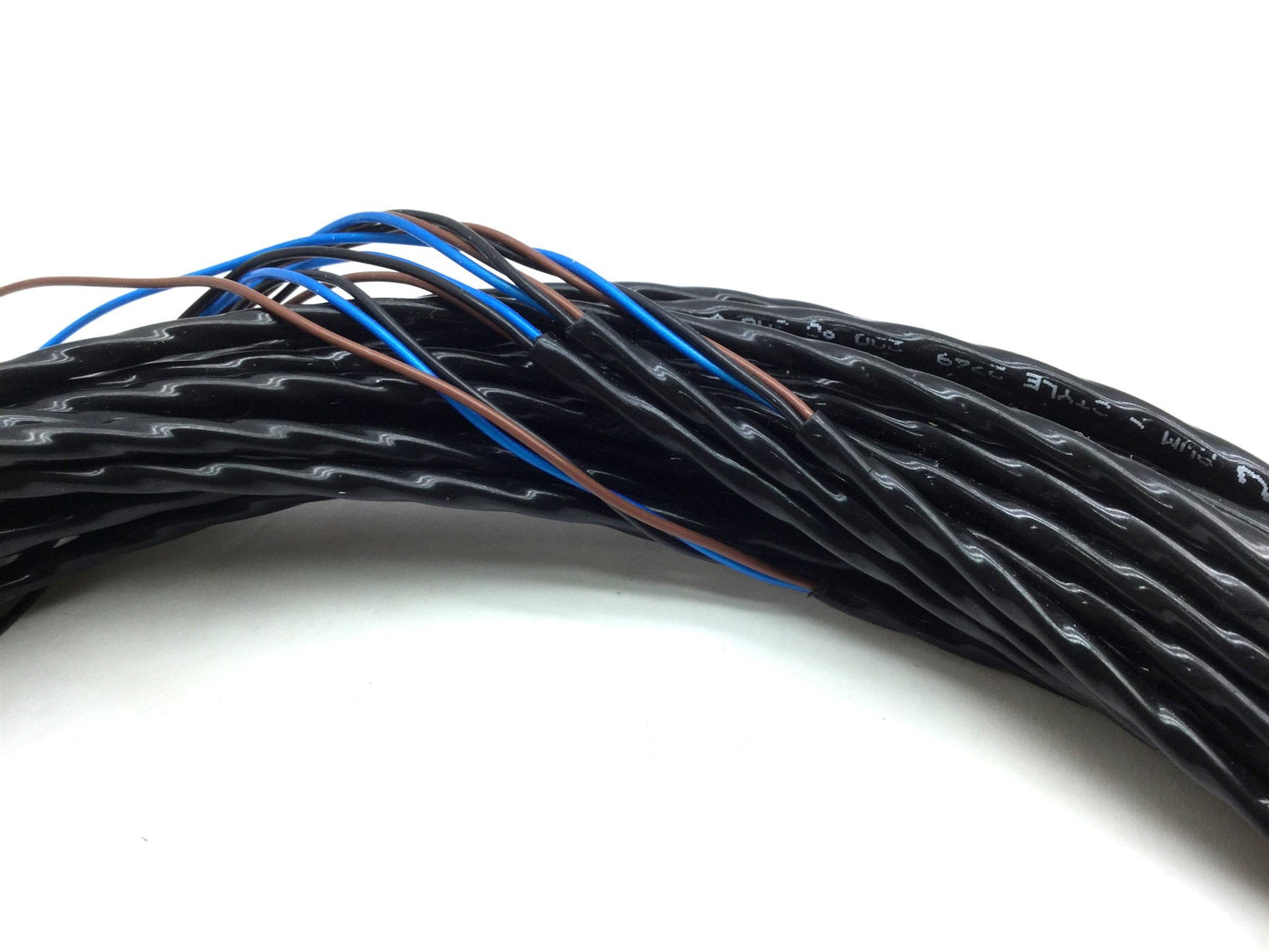 Used Lot of 4 Balluff BCC0FFL Single Ended Cordsets, Connector: 3-Pin M8, Length: 14'