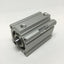Used SMC CDQ2A40TN-40DZ Pneumatic Compact Cylinder, 40mm Bore, 40mm Stroke