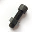 Used Lot of 16 Socket Head Allen Cap Steel Screw Bolt Hardware w/ Nut 5/8-11 x 2"