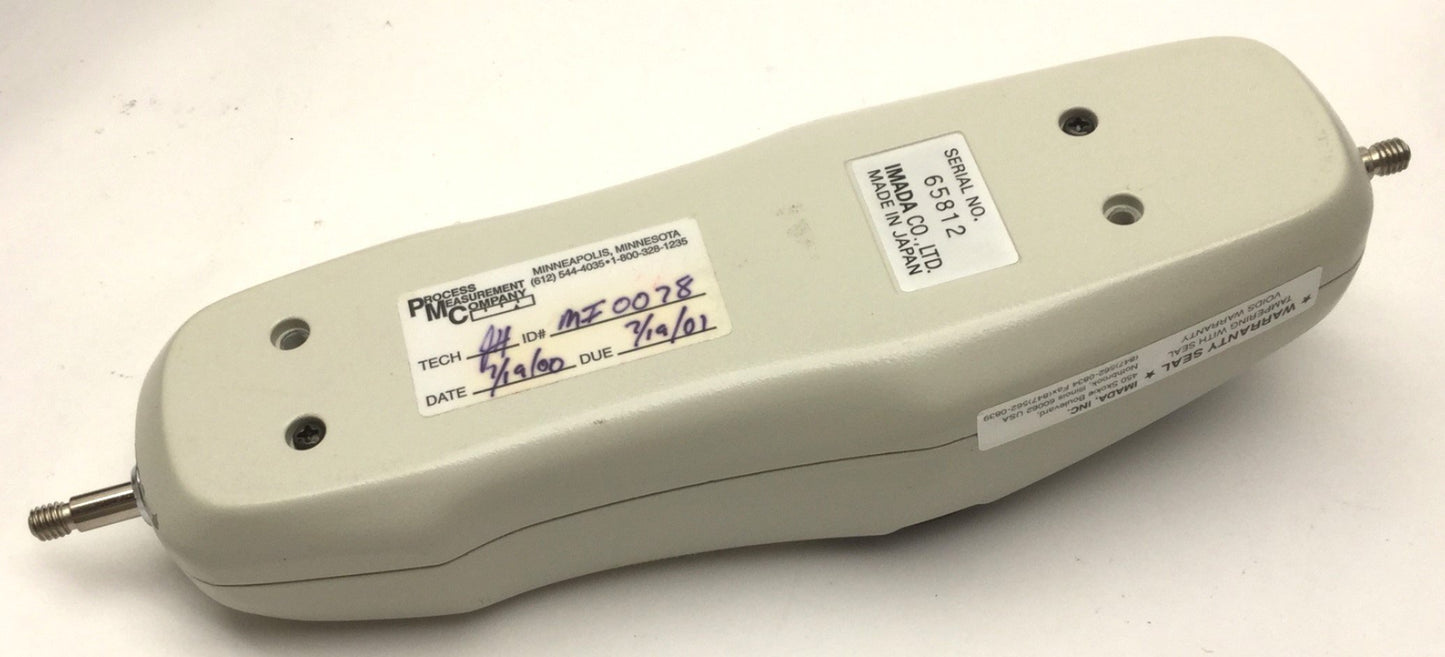 Used Imada FB-10 Push/Pull Scale Force Gauge, 10LBS x 0.1LBS, w/ Accessories and Case