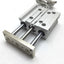 Used SMC MGPA20-40Z Guide Cylinder, Bore: 20mm, Stroke: 40mm, With 2x D-M9P Sensors