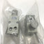 New Lot of 2 SMC ARM11BB1-R08-AZ Manifold Regulator, Individual Supp, 7-100psi, 6mm
