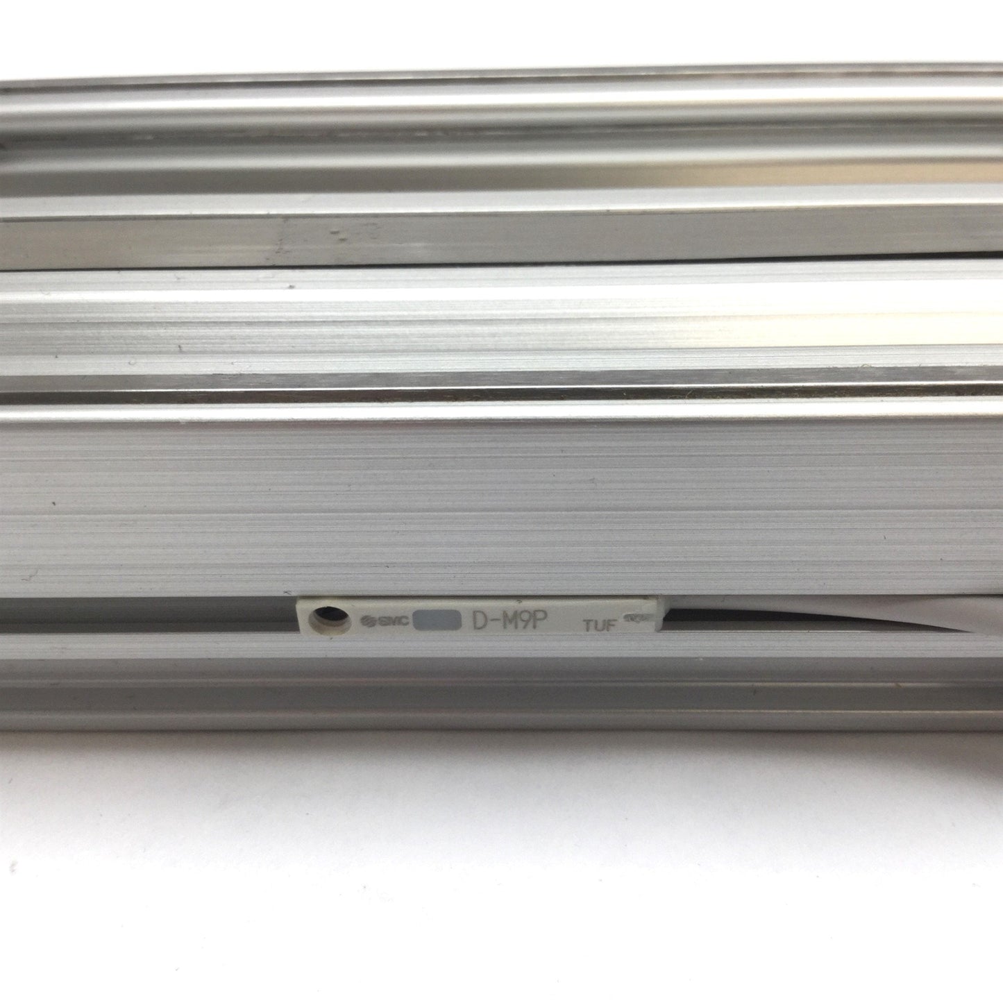 Used SMC MY1C16-200 Rodless Cylinder, Bore: 16mm, Stroke: 200mm, W/ 2x D-M9P Sensors