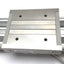 Used SMC MY1C16-200 Rodless Cylinder, Bore: 16mm, Stroke: 200mm, W/ 2x D-M9P Sensors