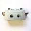 Used System 3R C296030 AJ09 Aluminum Connection Block PHP / PHPA, 80x40x39mm