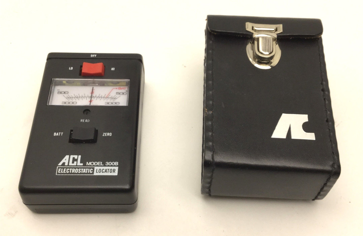 Used ACL 300B Precision Electrostatic Locator, Range: 1/2"-4", With Leather Case