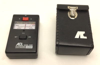 Used ACL 300B Precision Electrostatic Locator, Range: 1/2"-4", With Leather Case