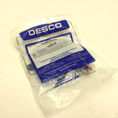 New Desco 09100 Jewel Adjustable Elastapphire Wrist Strap, 6' Cord, 4mm