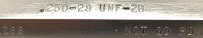 New – Open box New Swanson .250-28 UNF-2B Internal Thread Plug Gauge GO/NO GO Pitch .2268/.2311