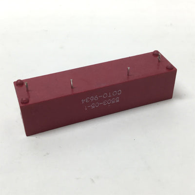 Used Coto 5503-05-1 High Voltage Reed Relay 3A, 3.5kV AC/DC, 200W, 5VDC Coil, SPST-NO