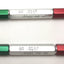 Used Lot of 2 Meyer Gage 0.0157 & 0.0163 GO/NO-GO Pin Plug Gages