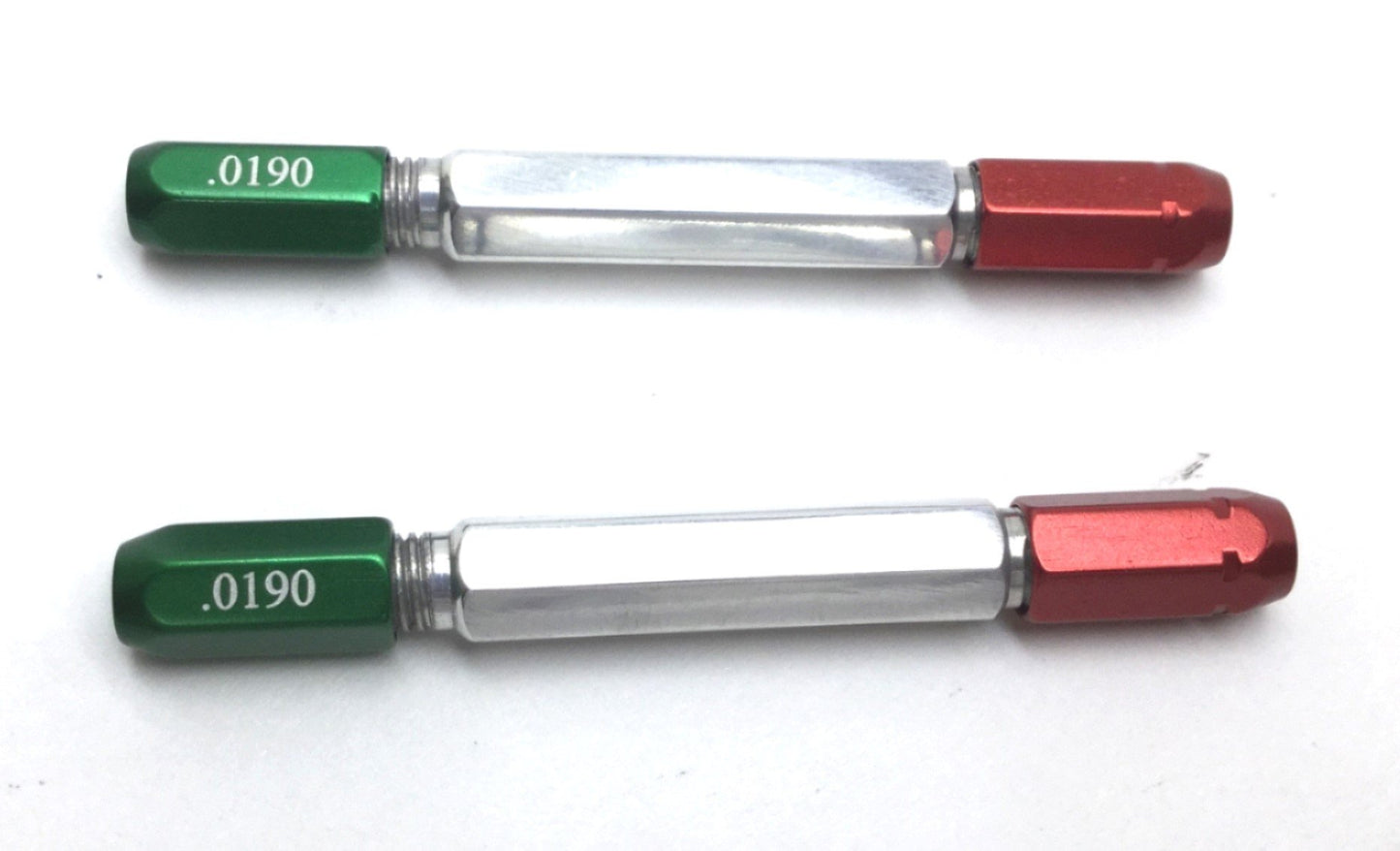 New – Open box Lot of 2 New Meyer Gage 0.0190 & 0.0220 GO/NO-GO Pin Plug Gages