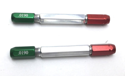 New – Open box Lot of 2 New Meyer Gage 0.0190 & 0.0220 GO/NO-GO Pin Plug Gages
