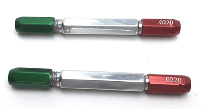 New – Open box Lot of 2 New Meyer Gage 0.0190 & 0.0220 GO/NO-GO Pin Plug Gages