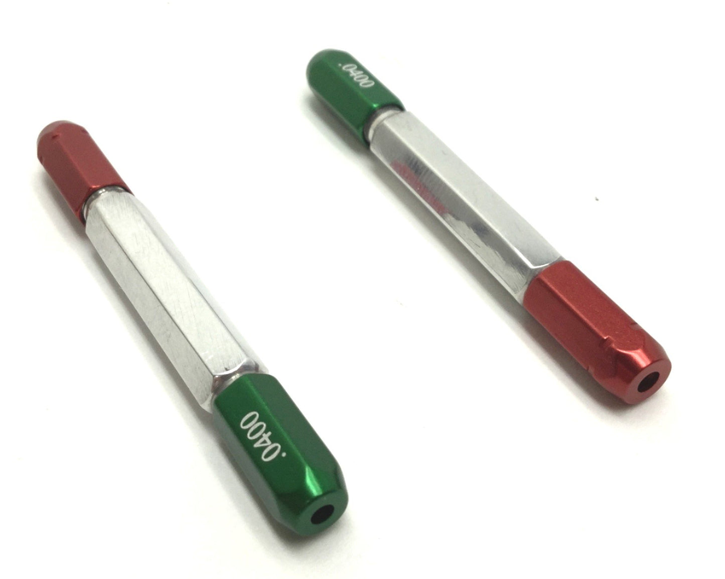 Used Lot of 2 Meyer Gage 0.0400 & 0.0415 GO/NO-GO Pin Plug Gages