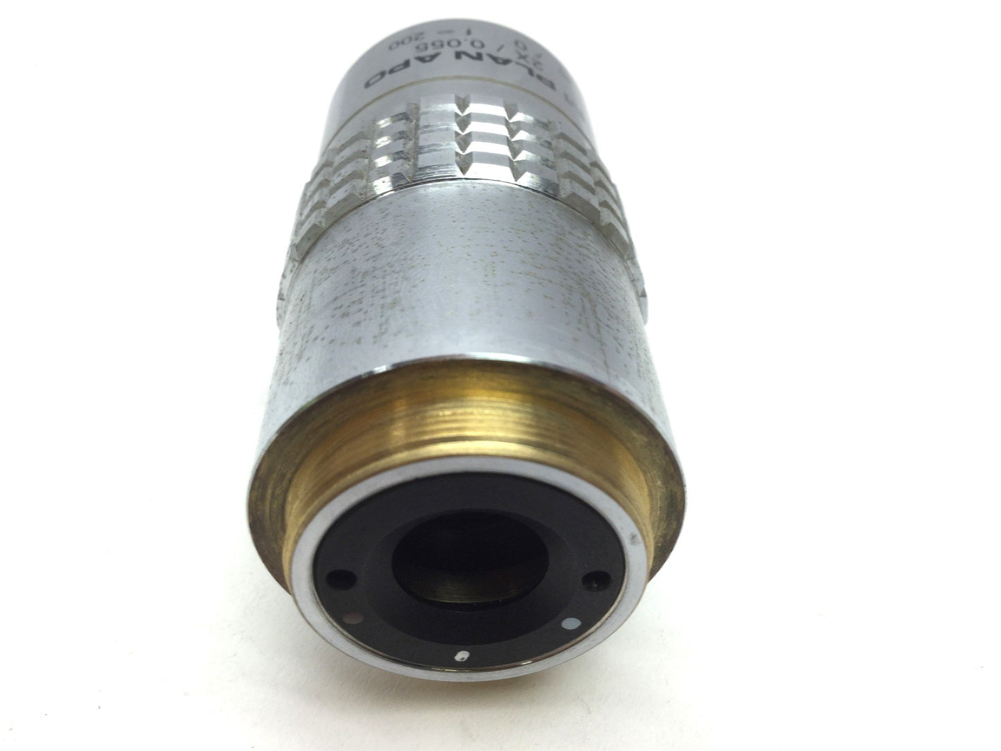 Used USM M Plan APO 2X/0.055 Camera Objective Lens, Mag: 2x, M26x36, f: 200mm