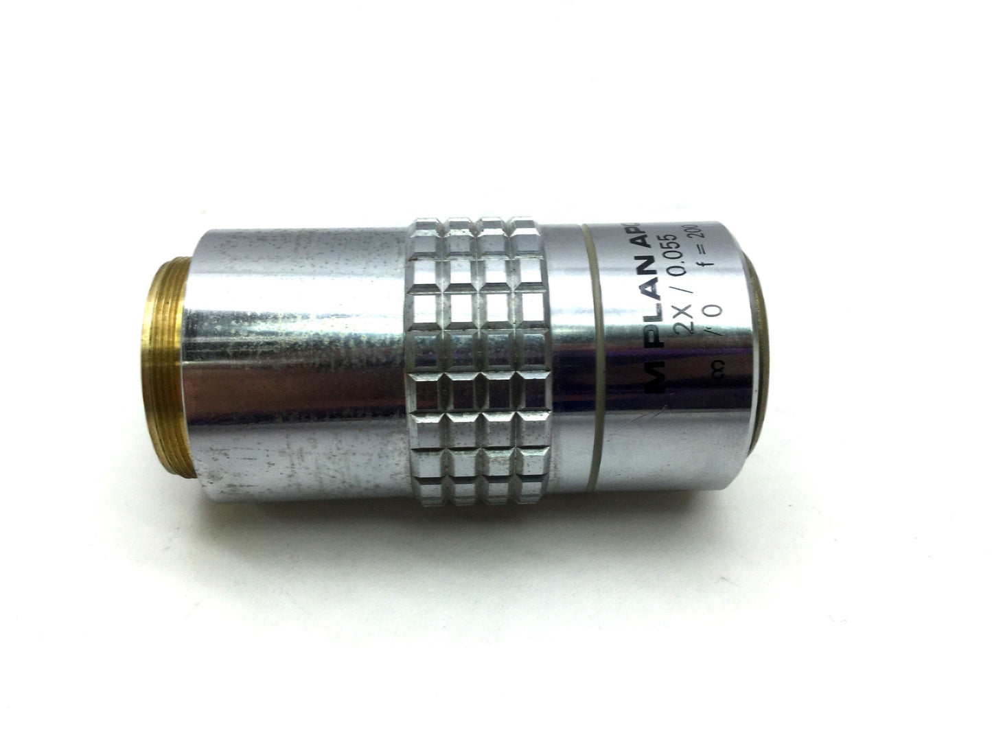 Used USM M Plan APO 2X/0.055 Camera Objective Lens, Mag: 2x, M26x36, f: 200mm