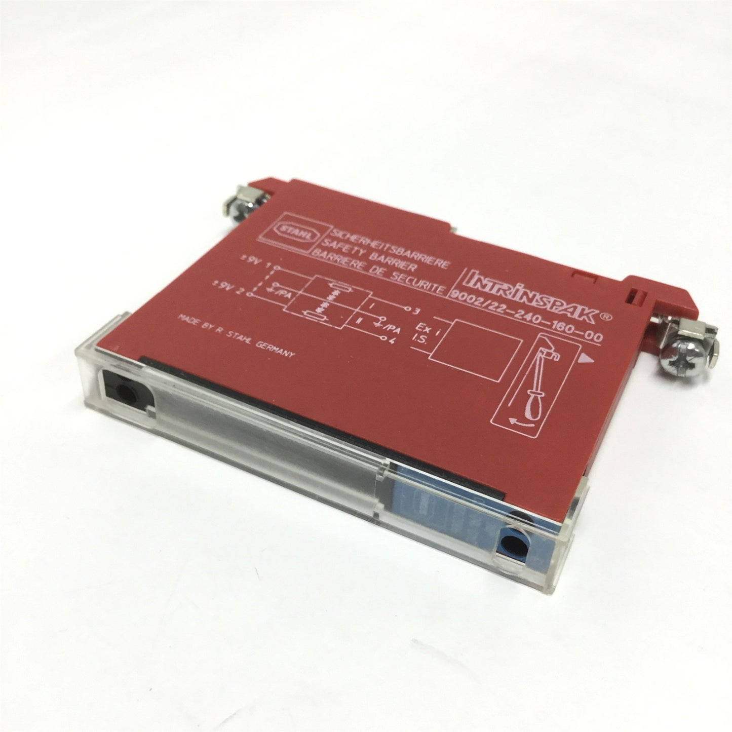 Used Stahl 9002/22-240-160-00 Intrinspak Dual-Channel Safety Barrier Interface