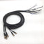 Used Lot of 6 Cables, Length: 2 Meters, 3-Pin Female to Flying Leads