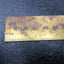 Used Fowler 52-399-012 Rigid Golden Rule 12"/300mm, Graduation: mm, .5mm, 1/64, 1/32