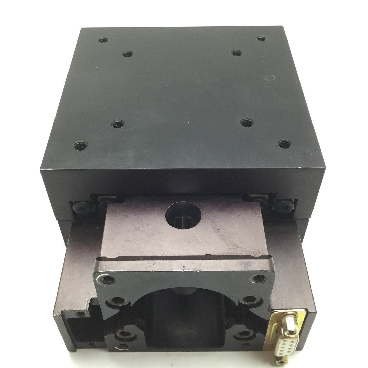 Used New England (NEAT) Linear Screw Actuator Positioner Stage NEMA 23, 2" Travel
