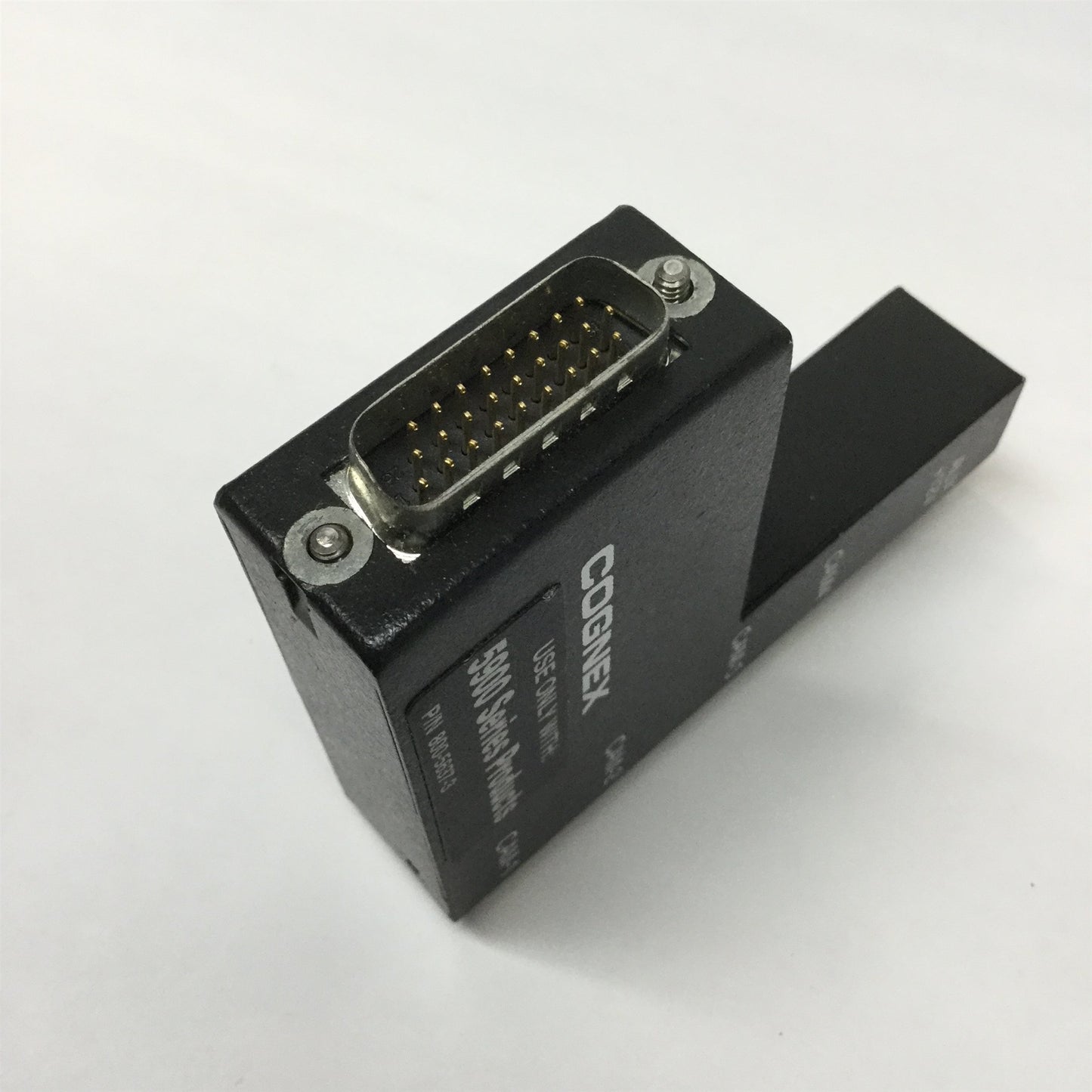 Used Cognex 800-5637-3 Multi-Camera Breakout Box 4-Way, 5900 Series, DB-26M / HR12