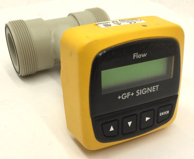 Used Signet 2537 Paddlewheel Flow Sensor, Operating Range: 0.3 to 20ft/s, w/ PPMT015