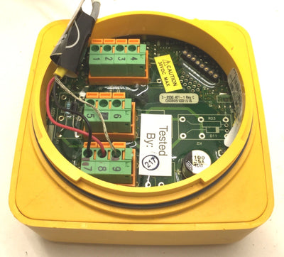 Used Signet 2537 Paddlewheel Flow Sensor, Operating Range: 0.3 to 20ft/s, w/ PPMT015