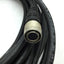 Used Camera Cable 12-Pin Hirose Round QD Male to Female 50' Long for Sony XC-Series