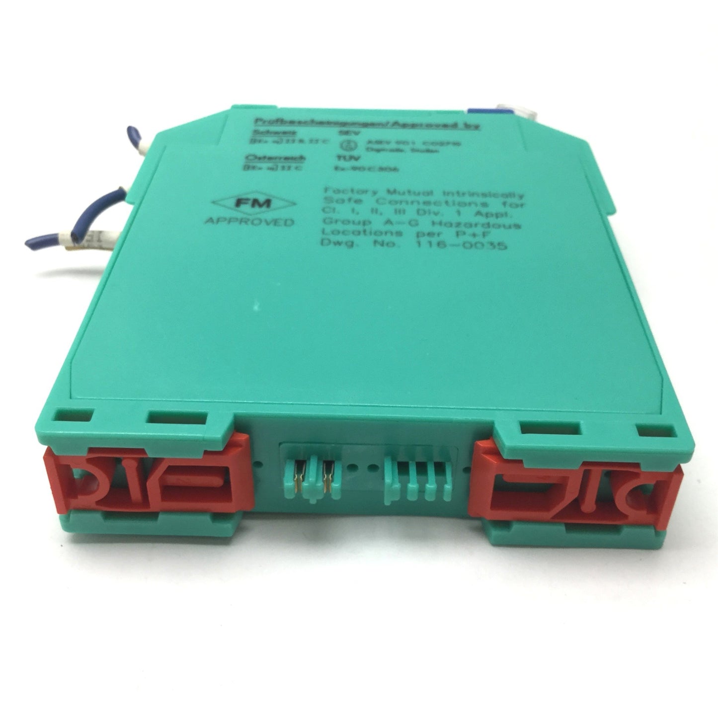 Used Pepperl Fuchs KHD2-SR-Ex2.P Isolated Switch Amplifier, Supply: 20.4-27.6VDC