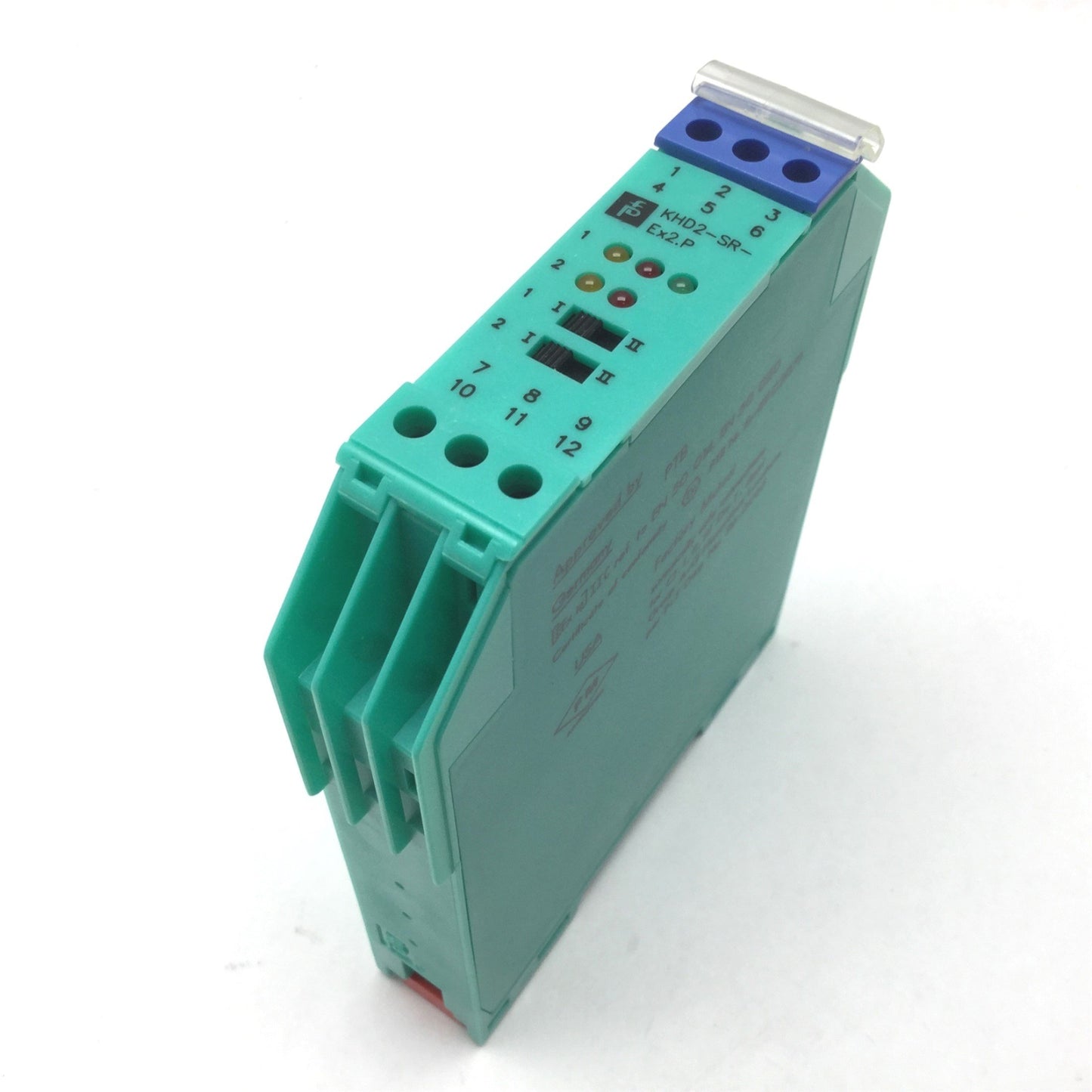 New – Open box Pepperl & Fuchs KHD2-SR-Ex2.P Isolated Switch Amplifier, Supply 20.4-27.6VDC