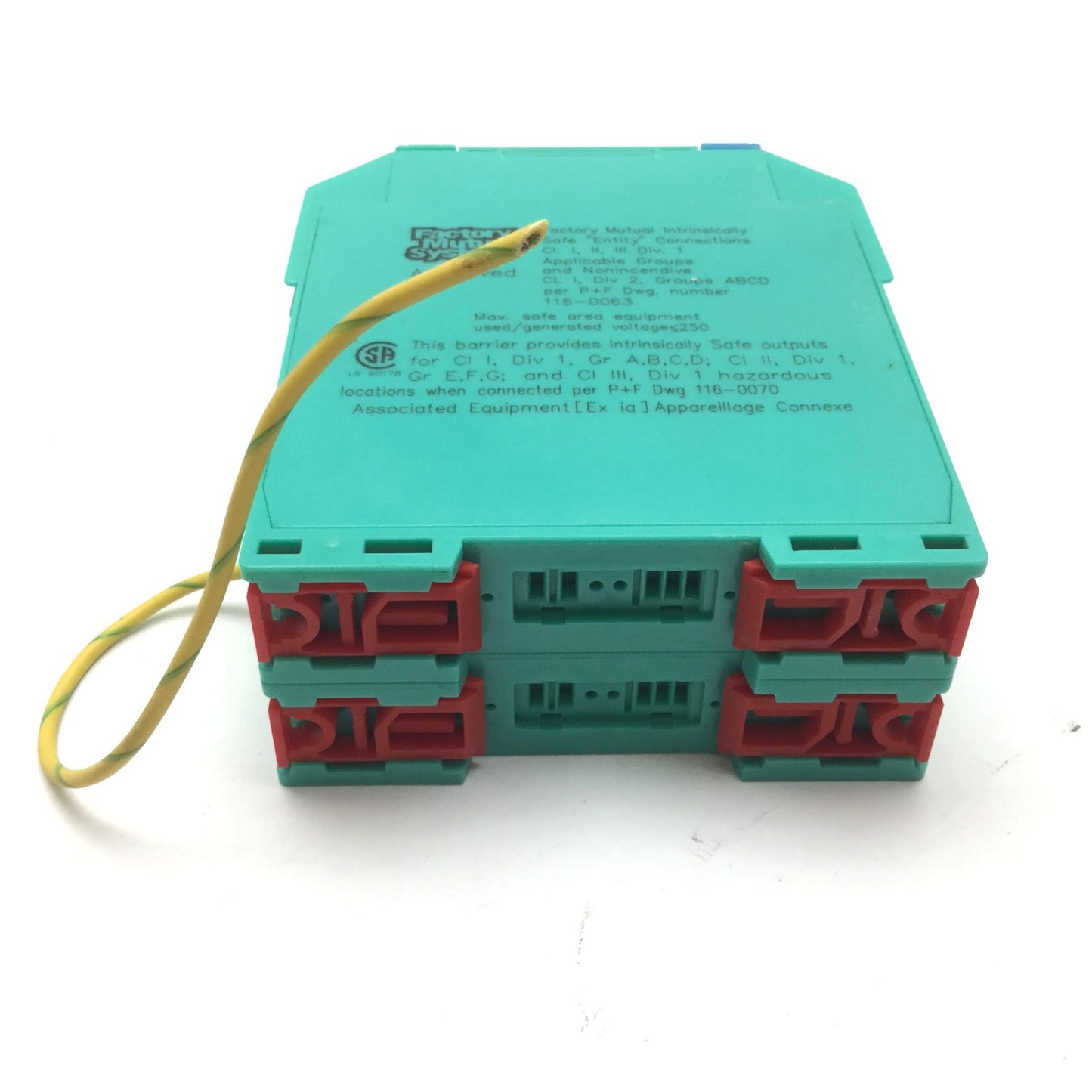 Used Pepperl & Fuchs KHZ-655/Ex3 91366 Intrinsic Safety Barrier Module, 5V 12 Ohms