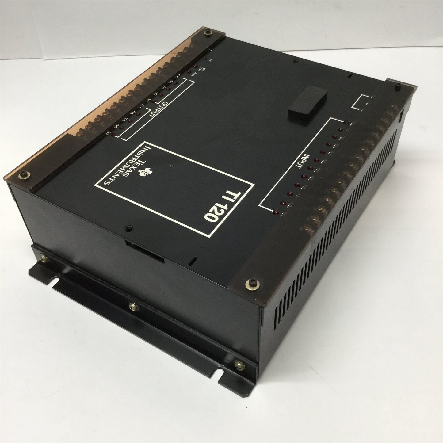 Used Texas Instruments 120-1112 PLC Programmable Controller TI 120, 110-240VAC, 24VDC