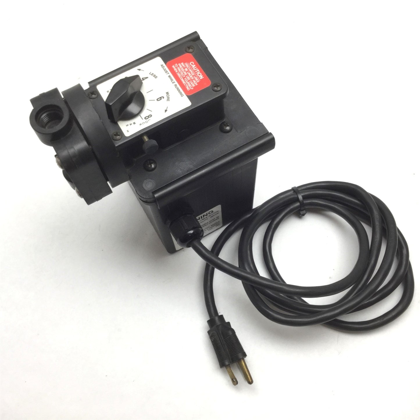 Used Cole Parmer 76302-30 Diaphragm Pump, Flow: 2.8GPM, Pressure: 125psi, 115VAC