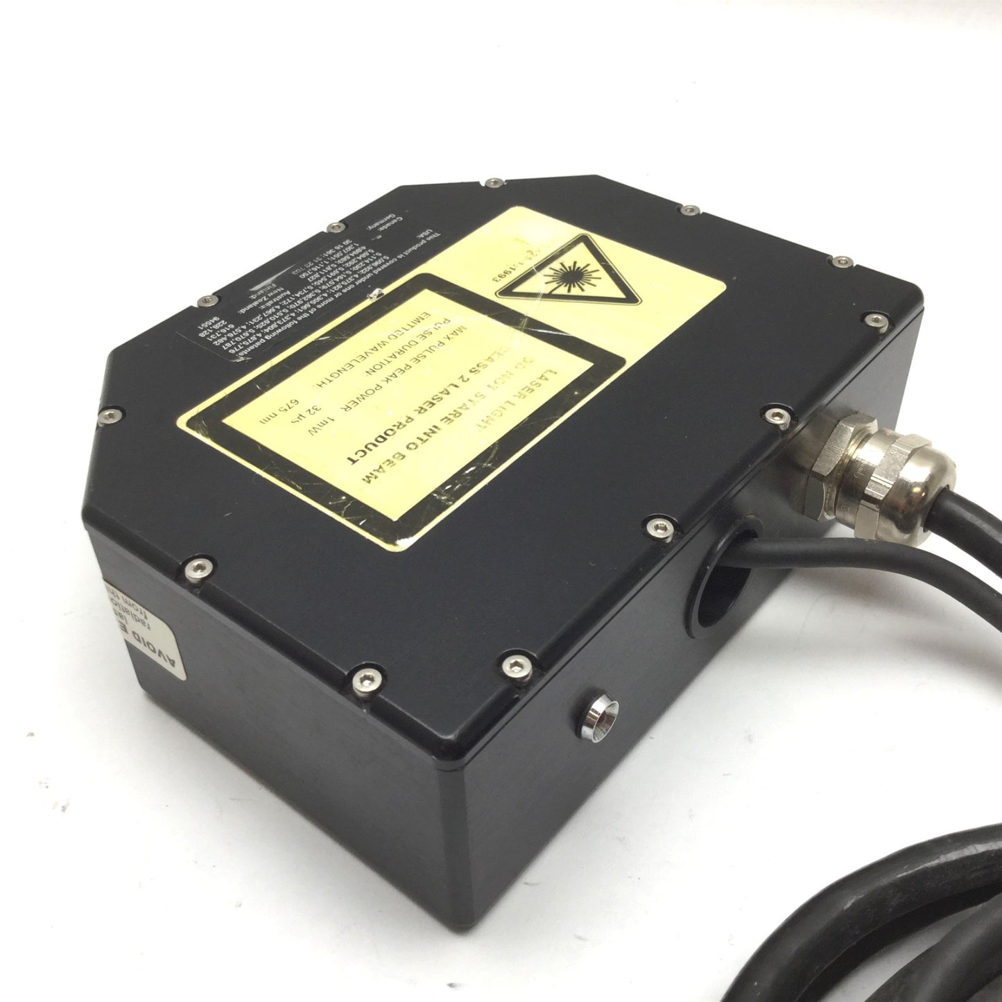 Used LMI SLS7000 Laser Triangulation Sensor System Wavelength 675nm, Range 1mm