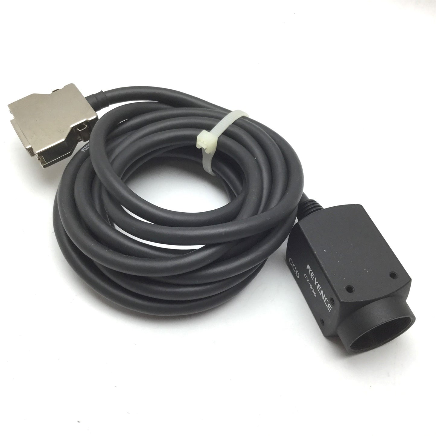 Used Keyence CV-030 CCD Machine Vision Camera 1/5" Color Digital Sensor, C-Mount