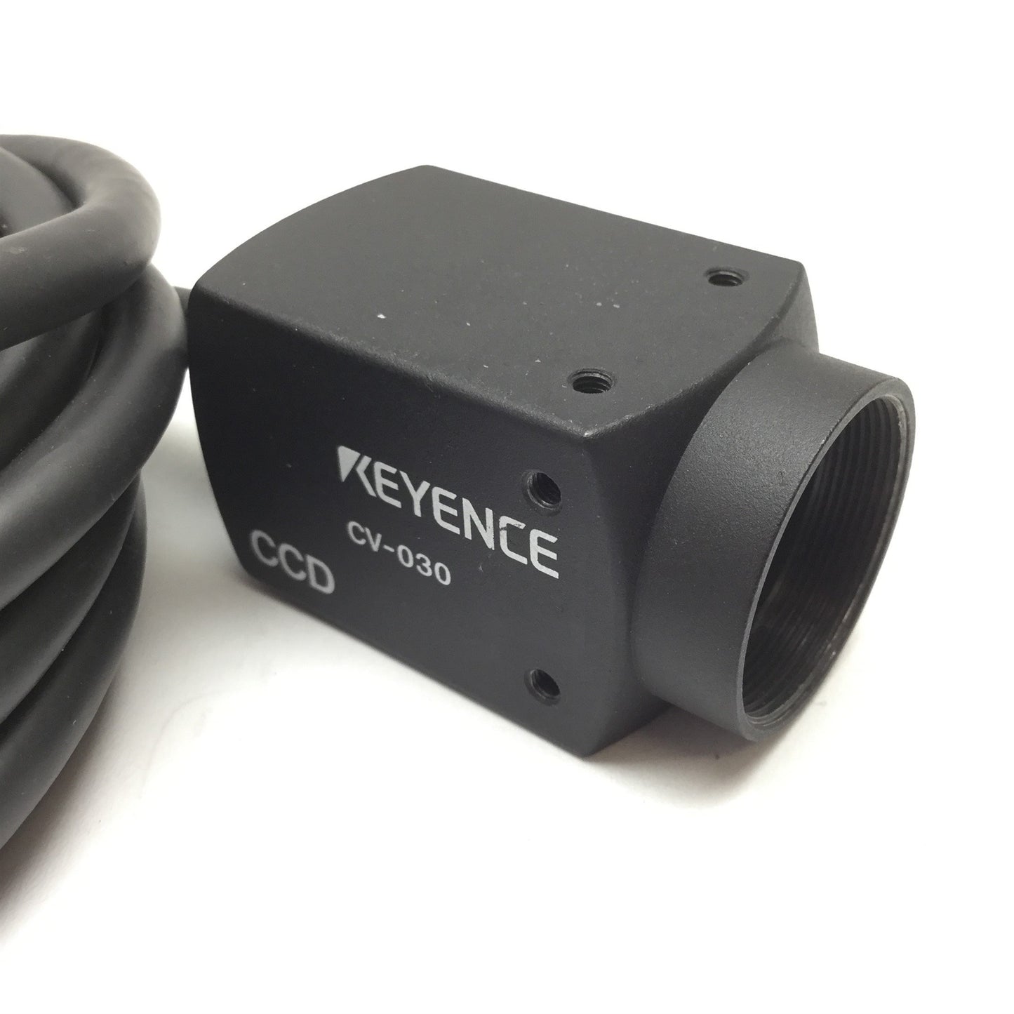 Used Keyence CV-030 CCD Machine Vision Camera 1/5" Color Digital Sensor, C-Mount