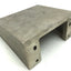 Used Machined Steel Right Angle Bracket Dimensions 7.75"x3.125"x6.375", Mounts: 10-32