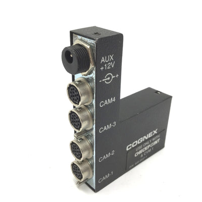 Used Cognex 800-5637-1 Camera Breakout Box, Goes to Checkpoint and CVM1