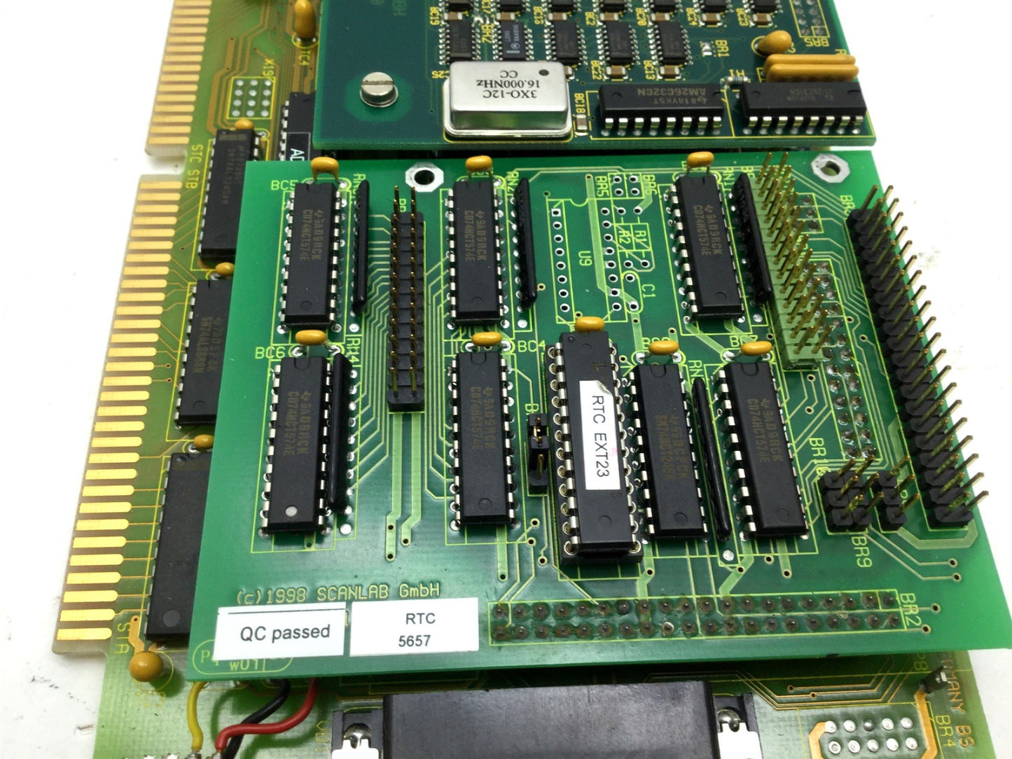 Used Scanlab RTC1000 V3 Laser Marking Scan Head Control Board 5657 DB9 & DB25