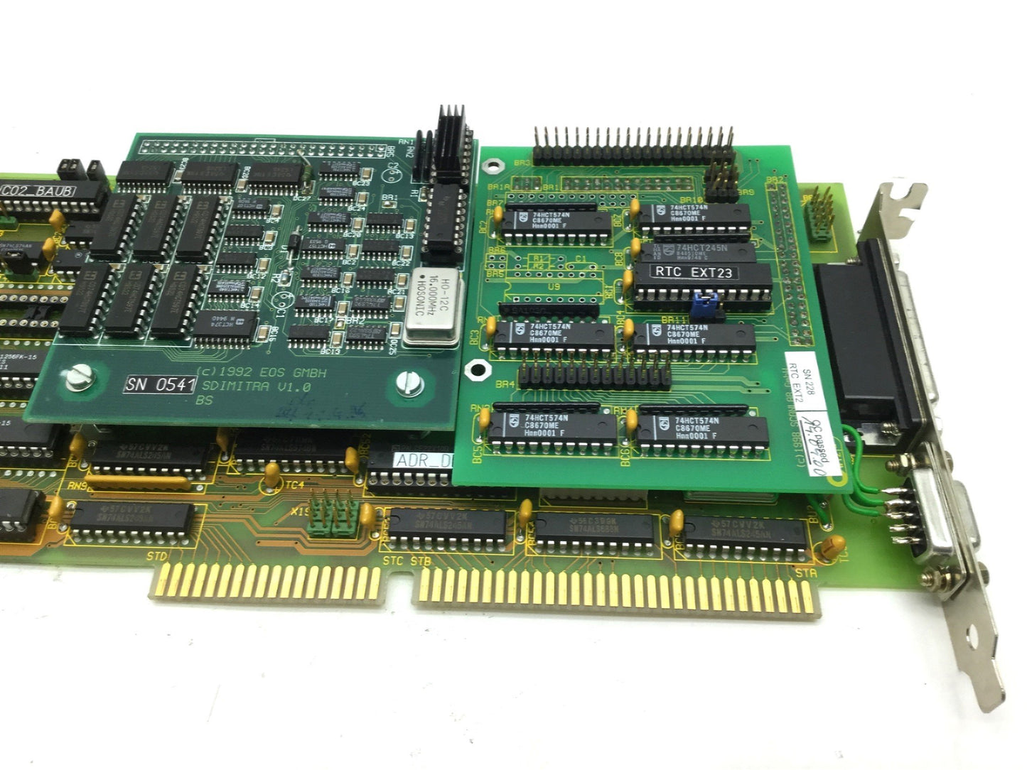 Used Scanlab RTC1000 V2 Laser Marking Scan Head Control Board EXT2 DB9 & DB25