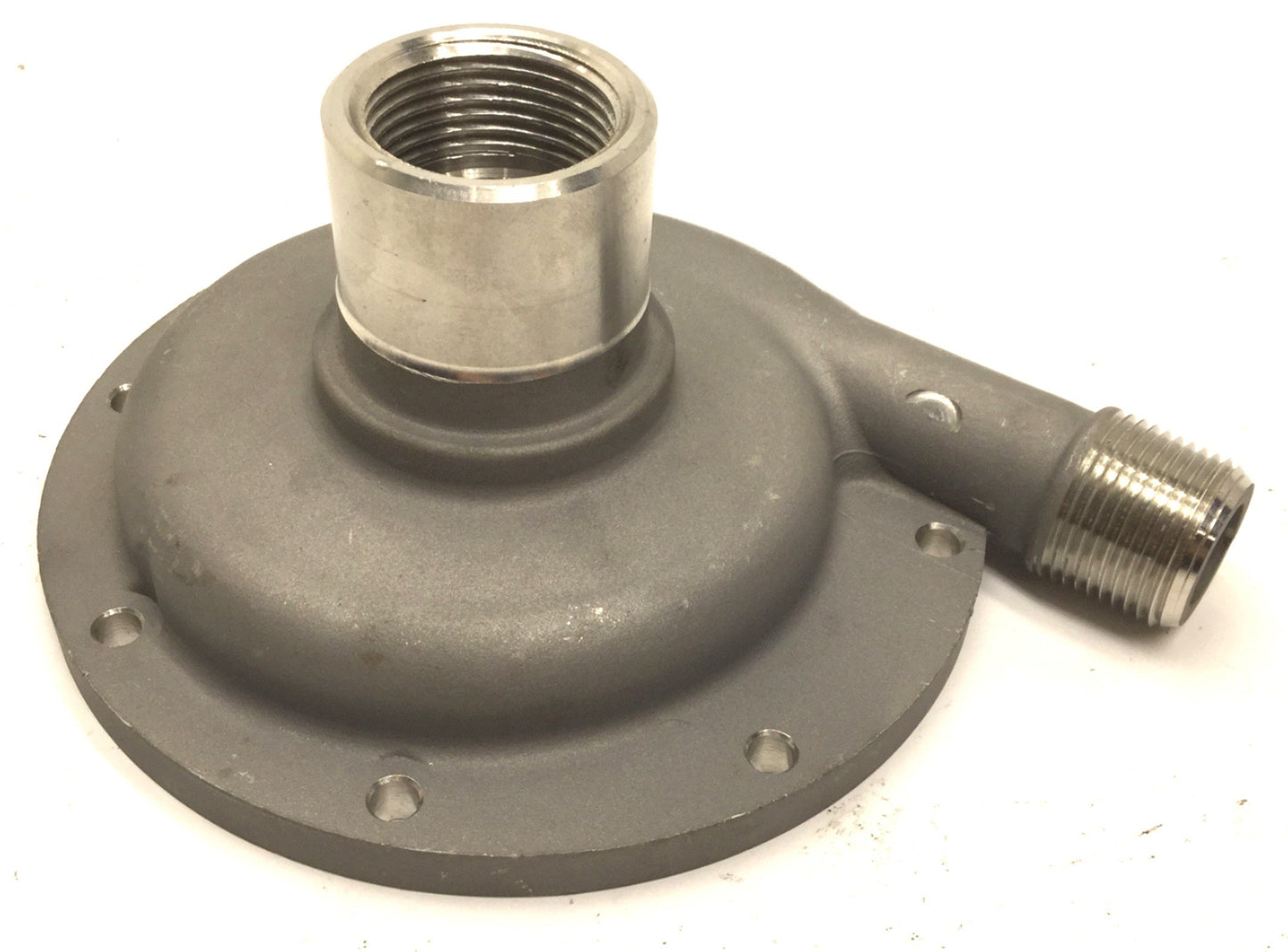 Used March SS MA0151-0002-0000 Housing For Magnetic Pump In: 1" FNPT, Out: 3/4" MNPT