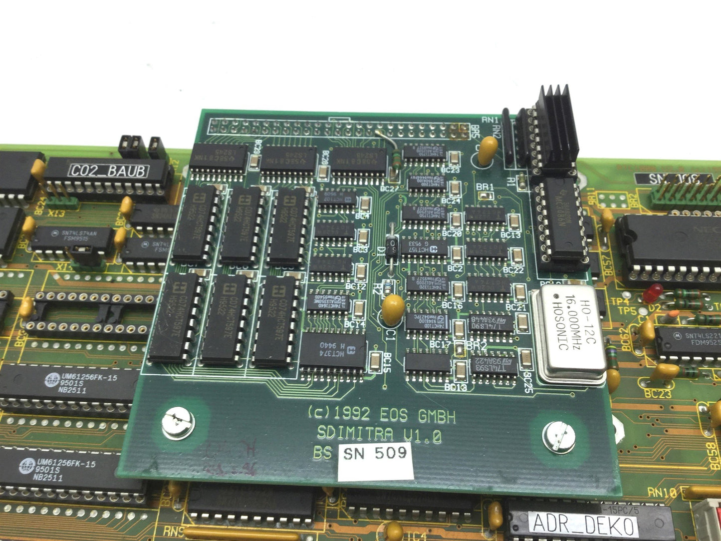 Used Scanlab RTC1000 V2 Laser Marking Scan Head Control Board No EXT2 DB9 & DB25