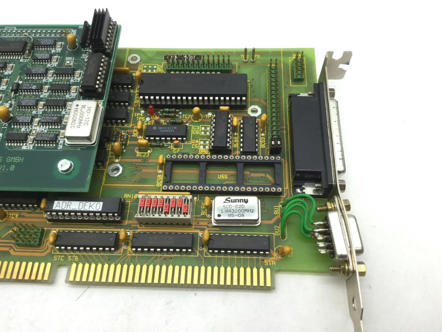 Used Scanlab RTC1000 V2 Laser Marking Scan Head Control Board No EXT2 DB9 & DB25