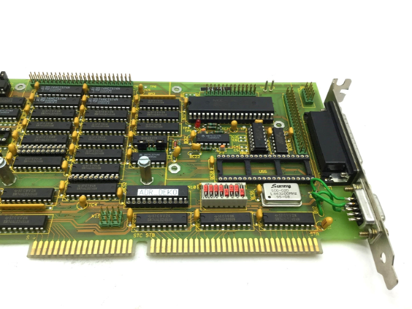 Used Scanlab RTC1000 V2 Laser Marking Scan Head Control Board DB9 & DB25 Serial ISA