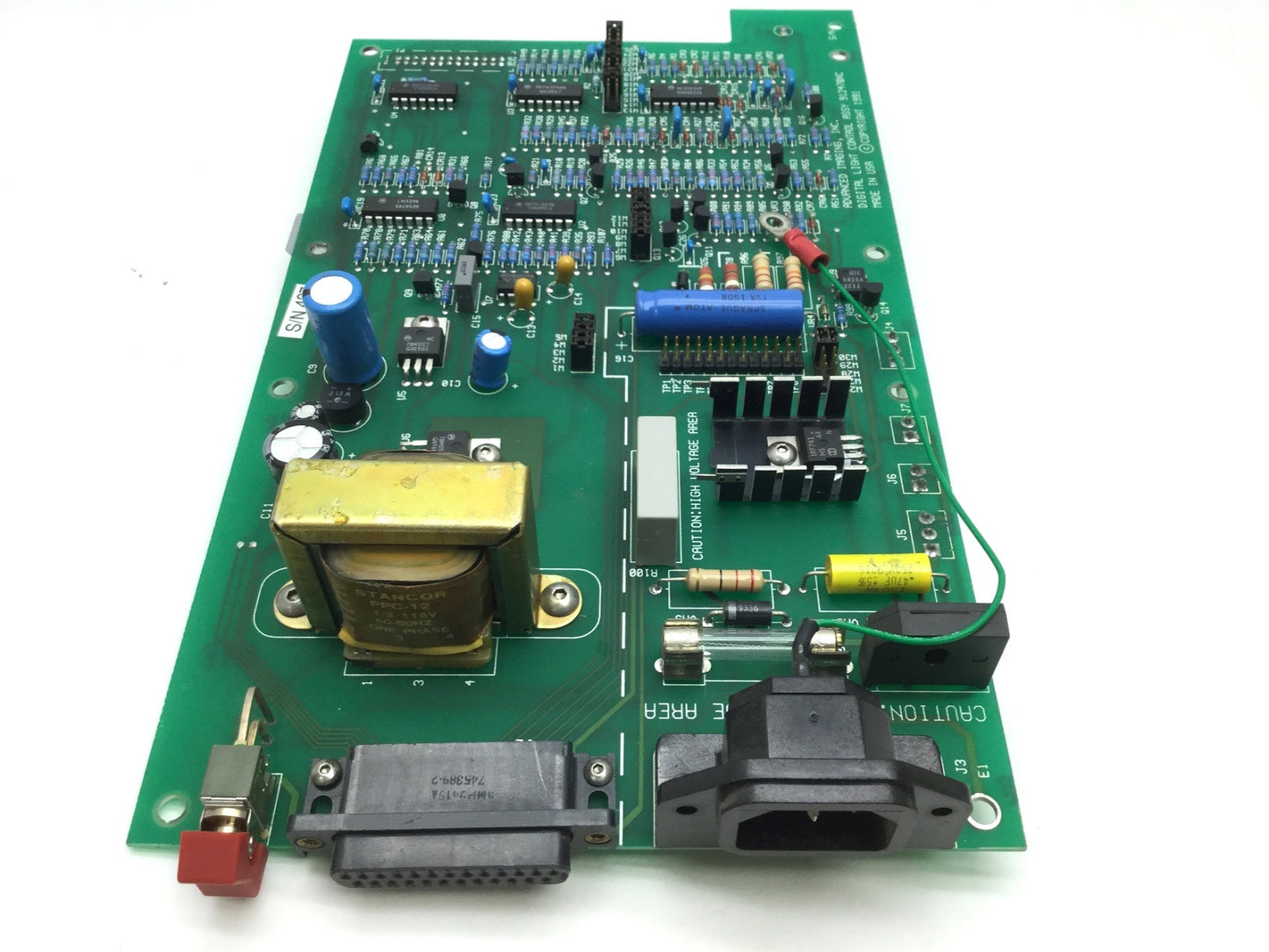 Used Advanced Imaging 912470XC Control Board for DLC-6100 Fiber Optic Light Source