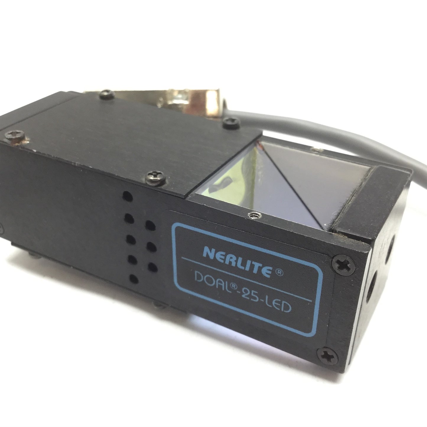 Used Siemens 202503 Nerlite DOAL-25-LED Red Diffuse On-Axis Light, With Power Supply